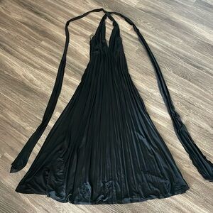 Convertible long black Laundry by Shelli Segal dress